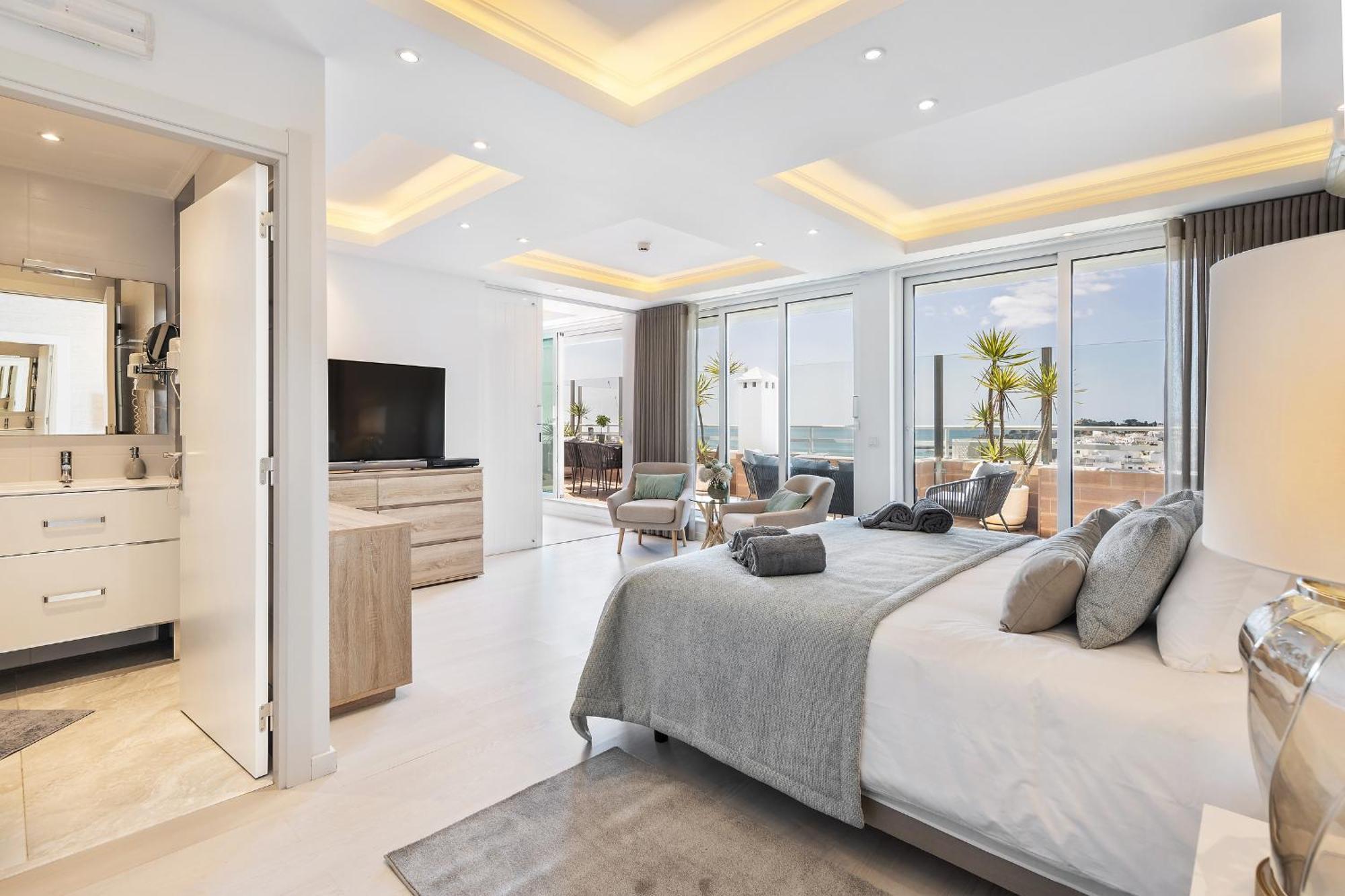 Apartment Phenthouse Monaco-albufeira Center-sea View *