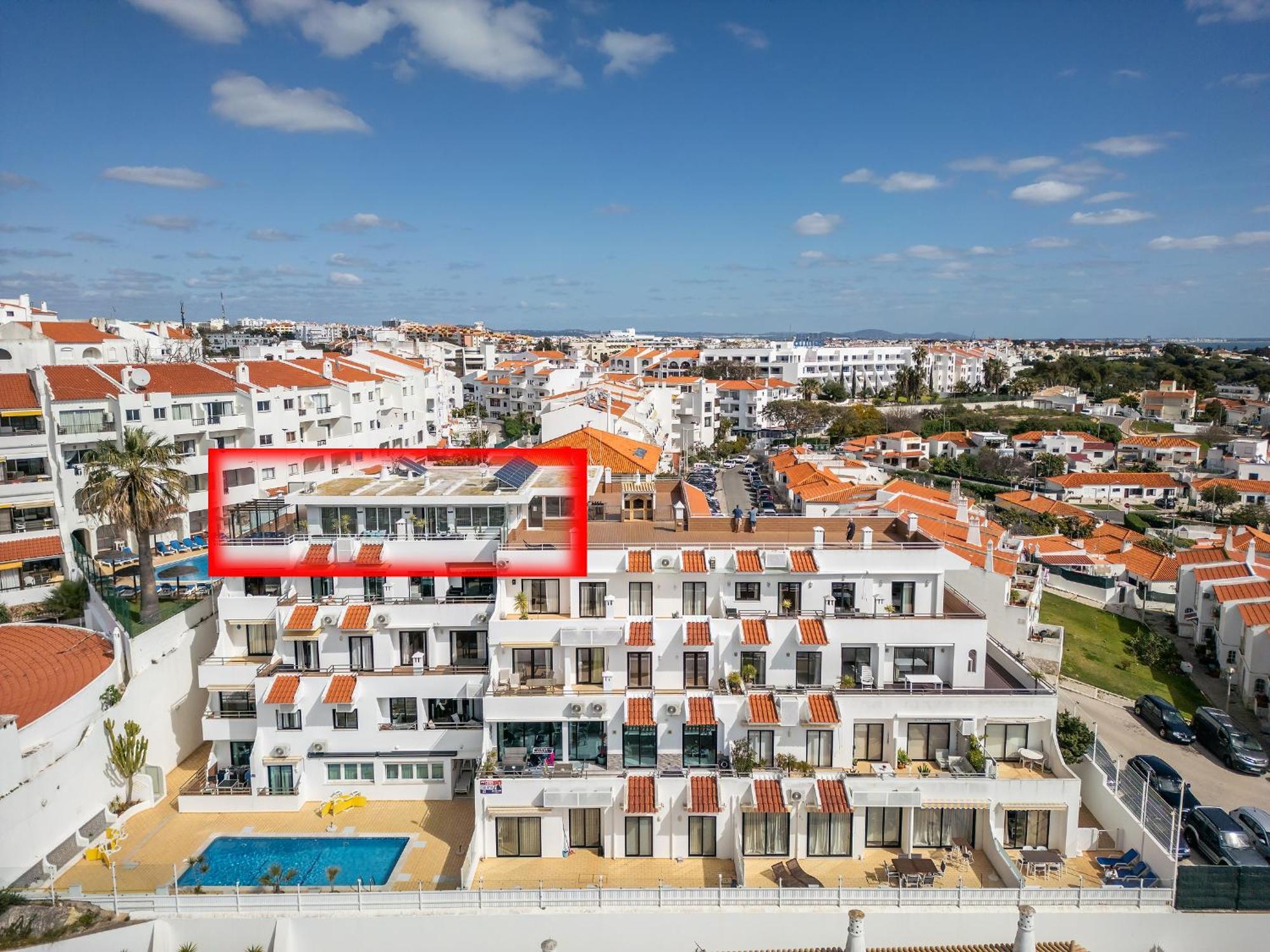 Apartment Phenthouse Monaco-albufeira Center-sea View Albufeira